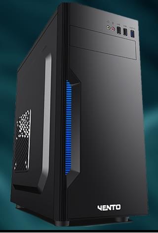 VENTO TA-K61 500W Siyah-Gümüş Mid Tower ATX Kasa - 24035