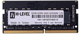 HI-LEVEL HLV-SOPC25600D4/32G 32GB DDR4 3200Mhz Notebook Bellek - 28750