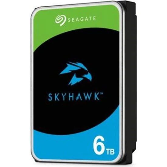 SEAGATE ST6000VX009 SKYHAWK 3.5" 6TB 256mb SATA 7/24 Harddisk - 34718