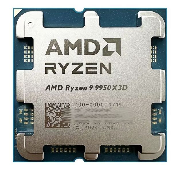 AMD Ryzen 9 9950X3D (16 Çekirdek) Up to 5.7 GHz 128mb AM5 İşlemci Tray (Fansız) - 38990