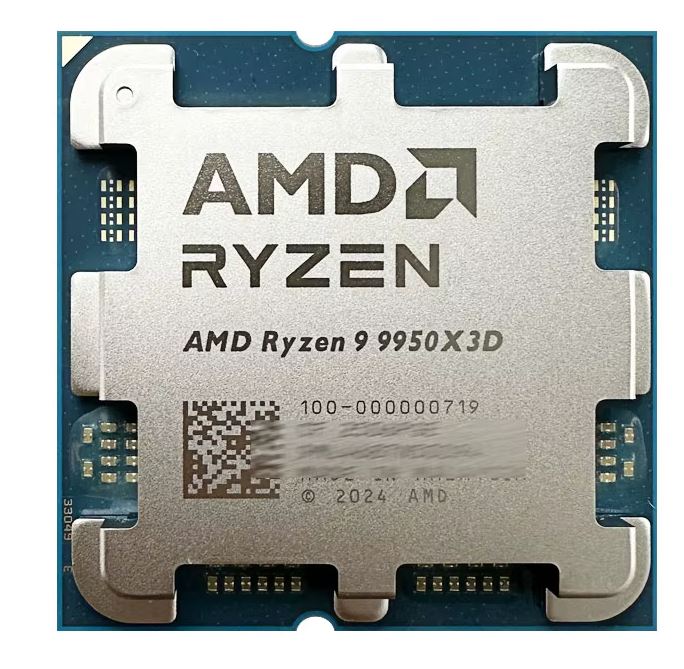 AMD Ryzen 9 9950X3D (16 Çekirdek) Up to 5.7 GHz 128mb AM5 İşlemci Tray (Fansız) - 38990