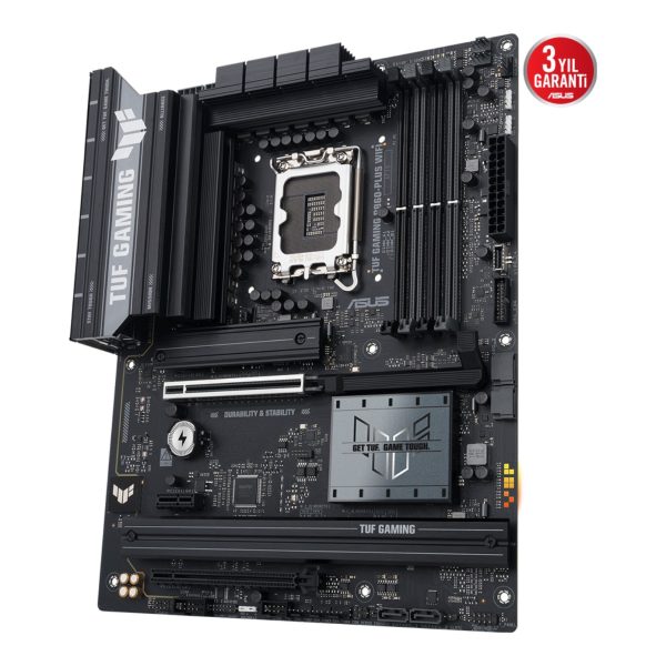 ASUS TUF GAMING B860-PLUS WIFI LGA1851 DDR5 8666 WiFi 7+BT AURA RGB 2.5GLAN ATX - 90MB1JL0-M0EAY0