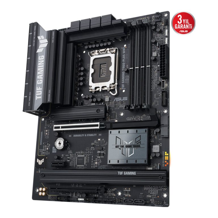 ASUS TUF GAMING B860-PLUS WIFI LGA1851 DDR5 8666 WiFi 7+BT AURA RGB 2.5GLAN ATX - 90MB1JL0-M0EAY0