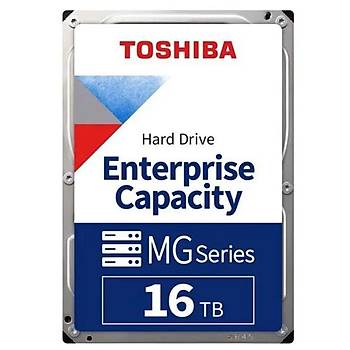 TOSHIBA MG09ACA16TE MG Series 3.5" 16TB 7200rpm 512MB SATA Enterprise 7/24 Harddisk - 37776