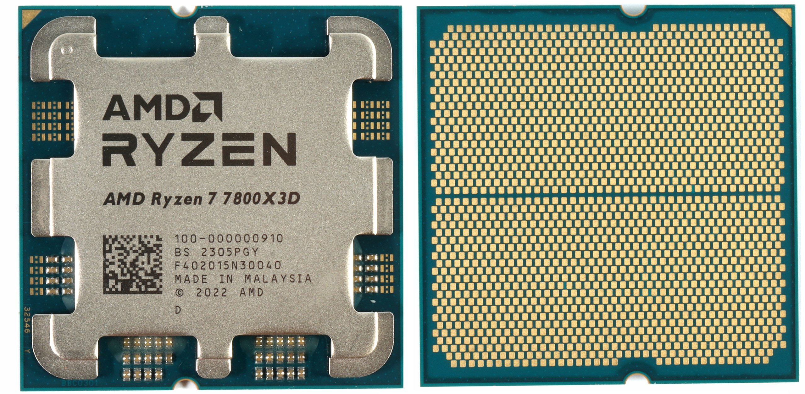 AMD Ryzen 7 7800X3D (8 Çekirdek) 4.2GHz ~ 5.0GHz 104mb AM5 İşlemci Tray (Fansız) - 37601
