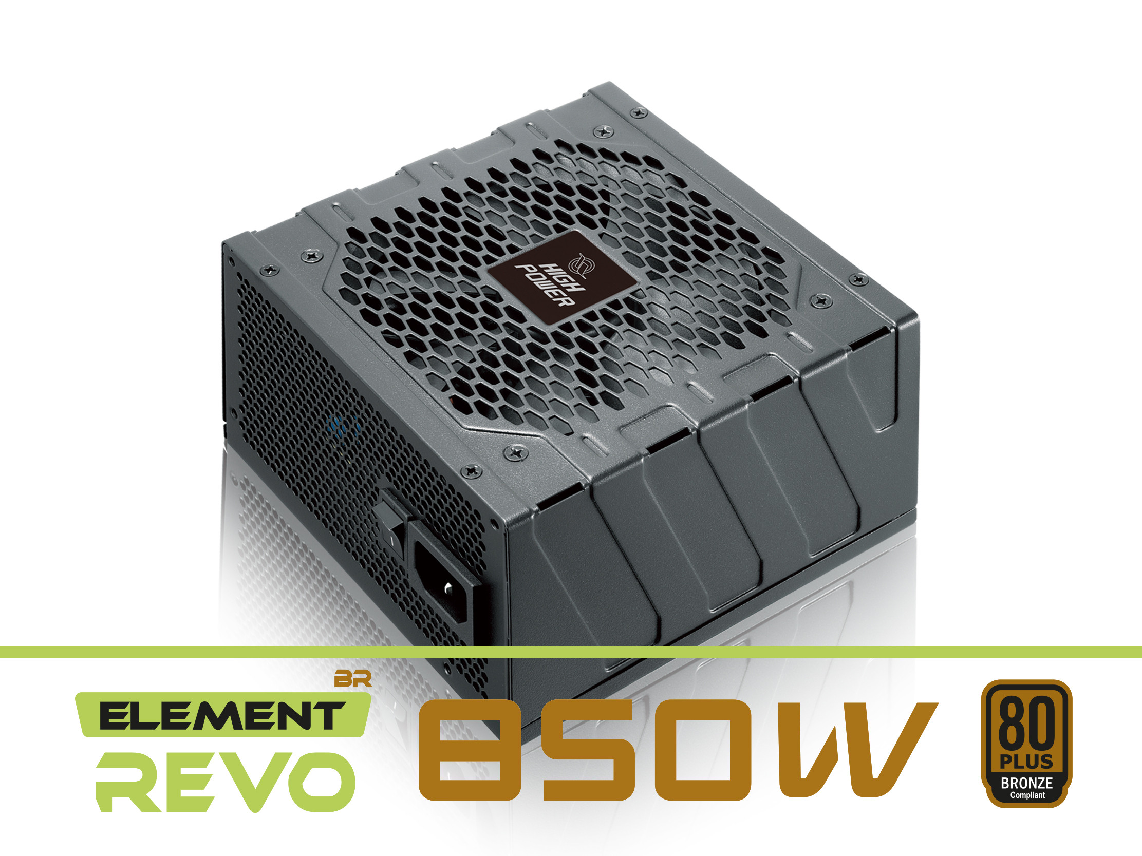 HIGH POWER HP1-N2850BR-H12S 850W 80+ Bronze Siyah PCIe 5.1 Power Supply - 38828