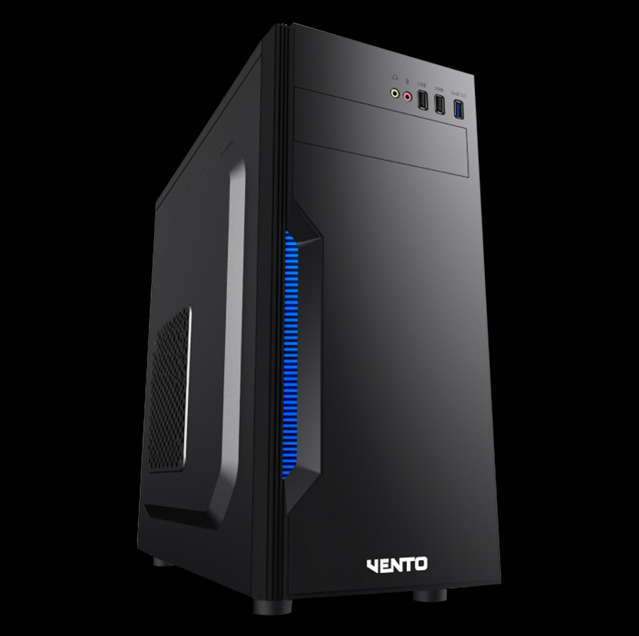 VENTO TA-K61 650W 80+ Siyah-Gümüş Mid Tower ATX Kasa - 36593