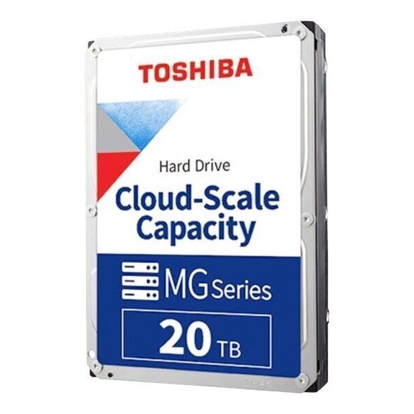 TOSHIBA MG10ACA20TE MG Series 3.5" 20TB 7200rpm 512MB SATA Enterprise 7/24 Harddisk - 35637