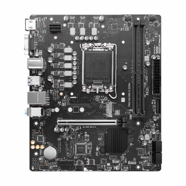 MSI PRO H610M-E H610 DDR5 Vga GLan mATX HDMI M2 USB3.2 1700p Anakart - 35344