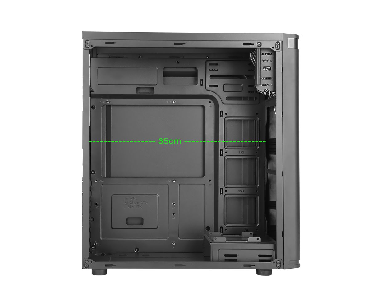 FRISBY FC-2910B 300W Siyah Mid Tower ATX Kasa - 21508