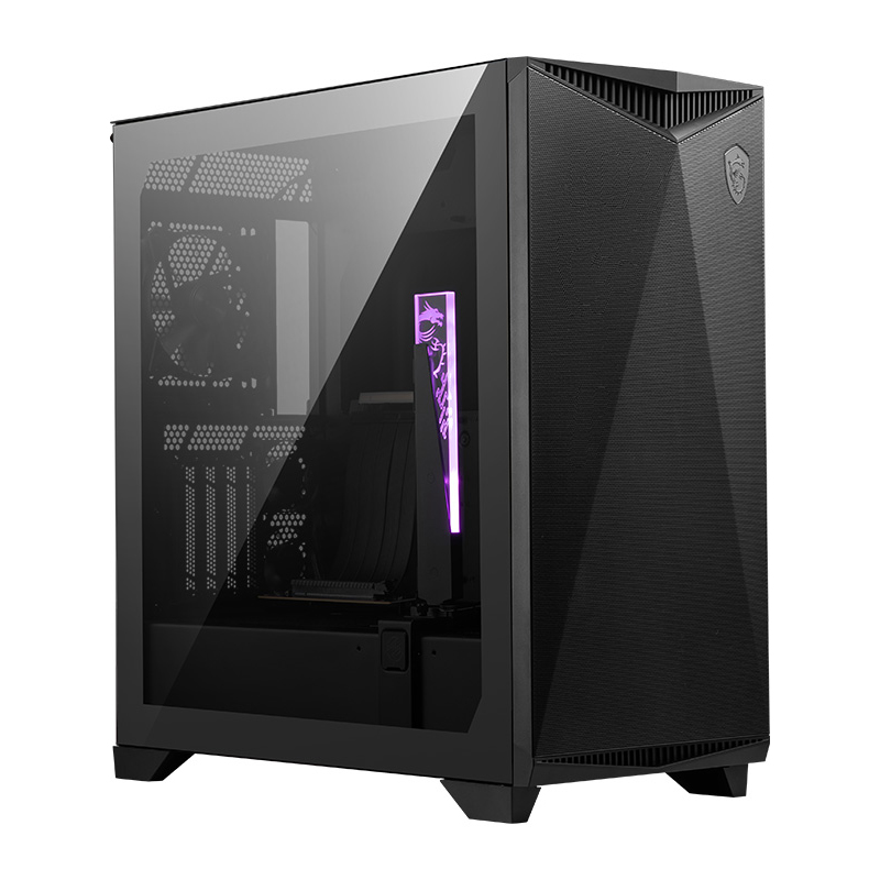 MSI MPG GUNGNIR 300P AIRFLOW 4x120mm Fan Temperli Cam E-ATX Gaming Kasa - MPG GUNGNIR 300P AIRFLOW