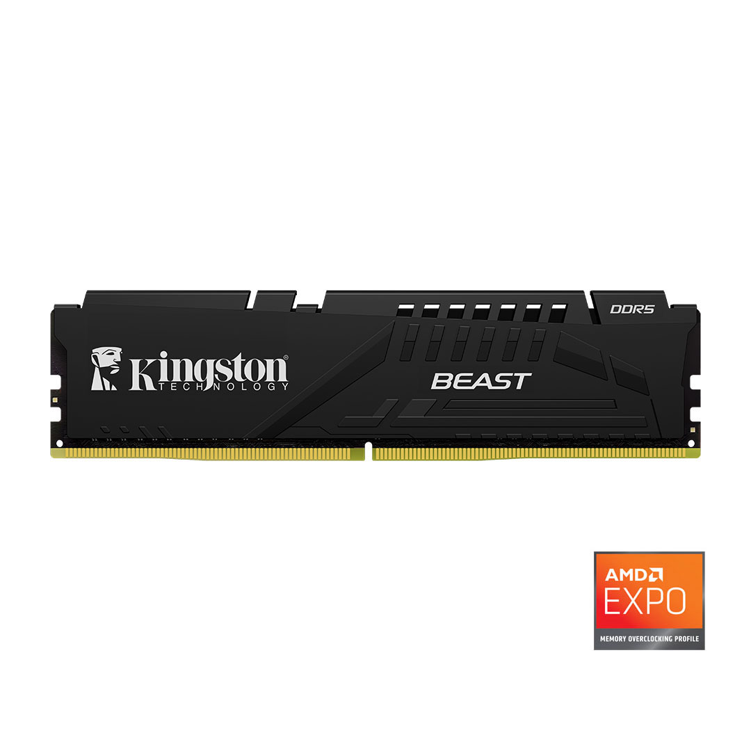 Kingston Beast 64GB(2x32GB) DDR5 5600MHz CL36 PC Bellek (KF556C36BBEK2/64TR) - KF556C36BBEK2/64TR