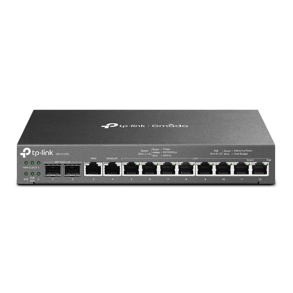Omada ER7212PC Load Balence 3-in-1 Gigabit VPN Router ( Yönlendirici) - Net.Acc.Rou.0055