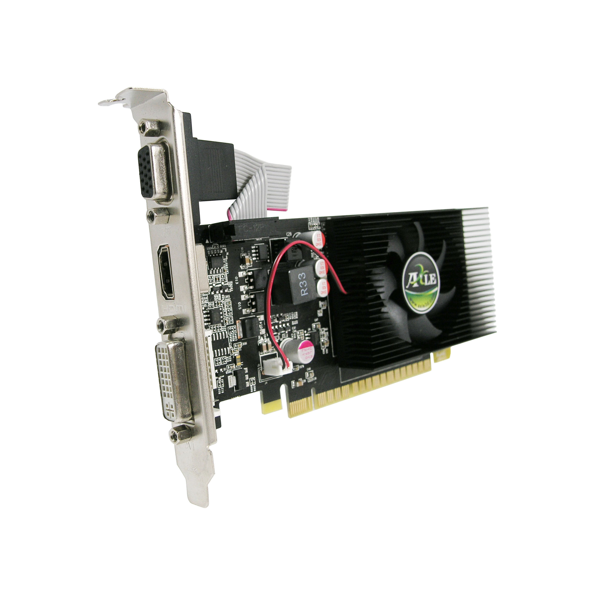 Axle 4G GT730 GDDR3 128Bit HDMI VGA DVI [AX-GT730/4GD3P8CDIL] - AX-GT730/4GD3P8CDIL