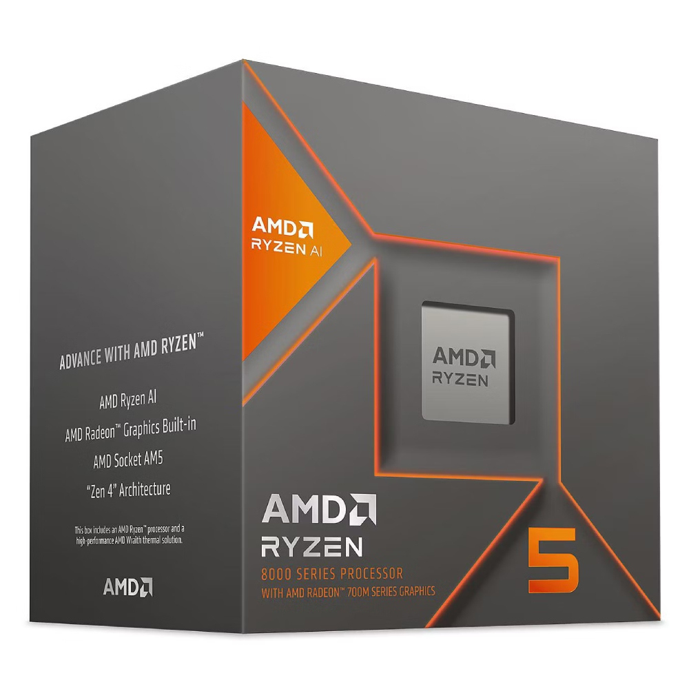 AMD RYZEN 5 8600G 4.3GHz 16MB AM5 (65W) AI Radeon VGA BOX - RYZEN 5 8600G Box