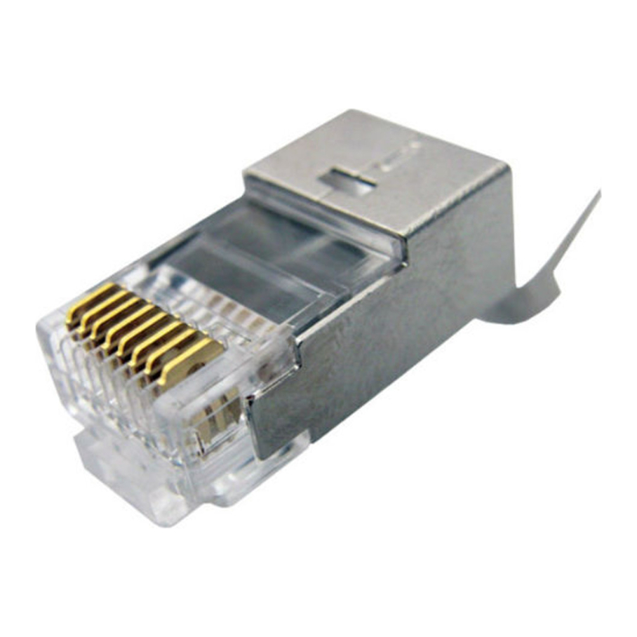 CAT6-CAT7 FTP PLUG JACK 8P8C RJ45 - 8P8C45