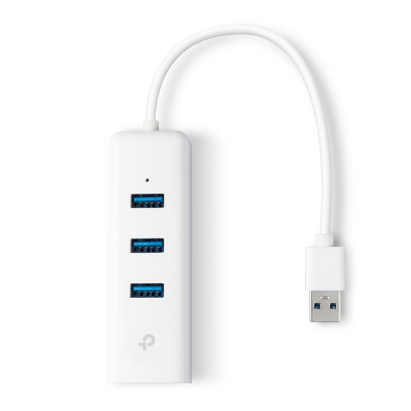Tp-Link UE330 USB 3-Port Hub & Ethernet Adaptör - Aks.Cok.Usb.0018
