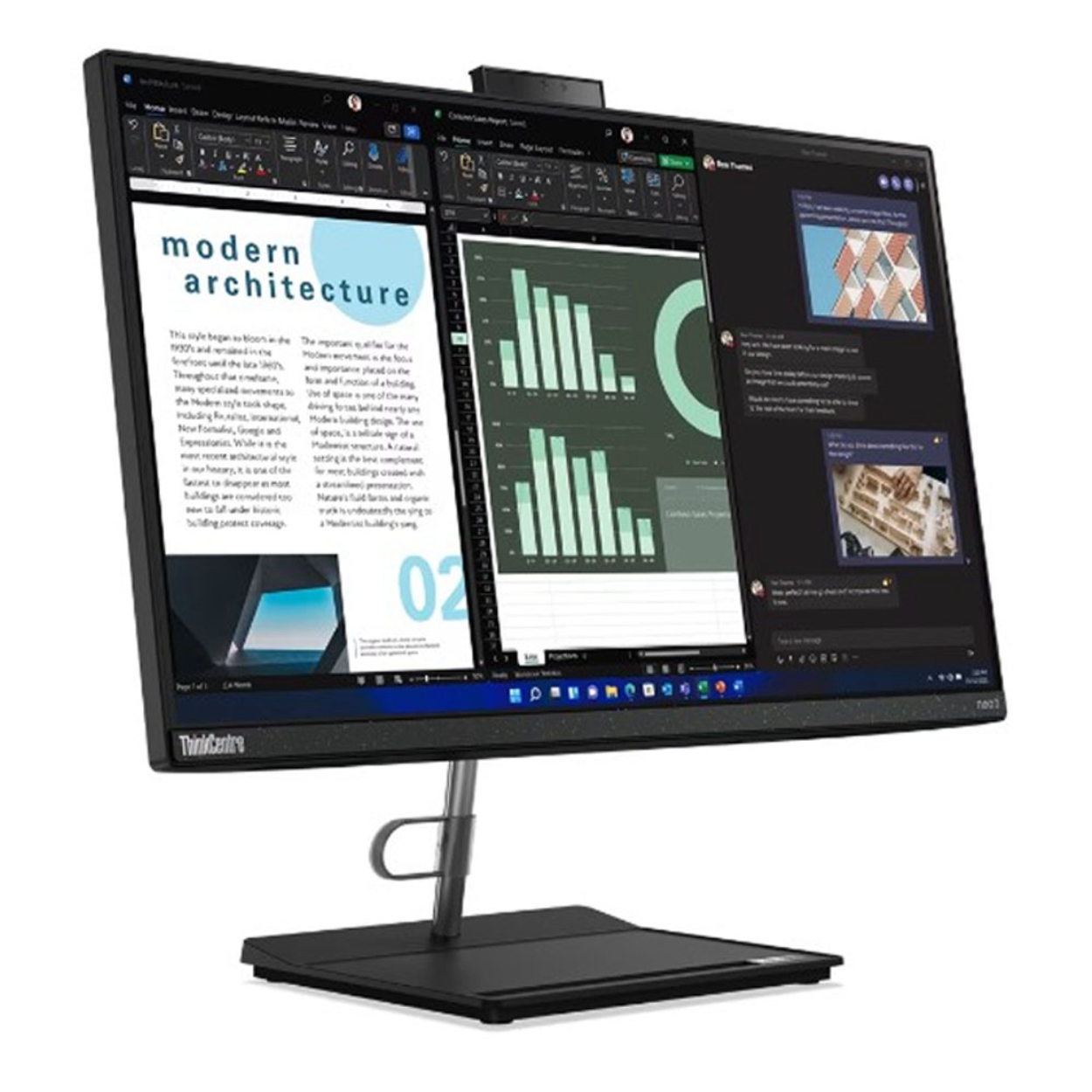 Lenovo NEO 30a  [i5-12450H] 8GB 512GB SSD 23.8" FHD OB VGA FDos AIO [12CE0088TX] - 12CE0088TX