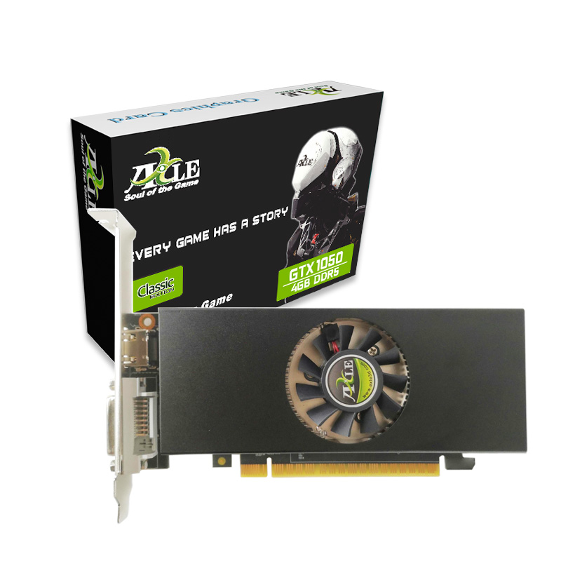 Axle 4GB GTX1050 GDDR5 128Bit HDMI DVI LP [AX-GTX1050/4GD5P8DIL] - AX-GTX1050/4GD5P8DIL