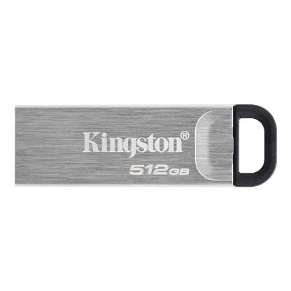 Kingston 512GB DataTraveler Kyson Usb3.2 Gen1 Metal USB Bellek (DTKN/512GB) - DTKN/512GB