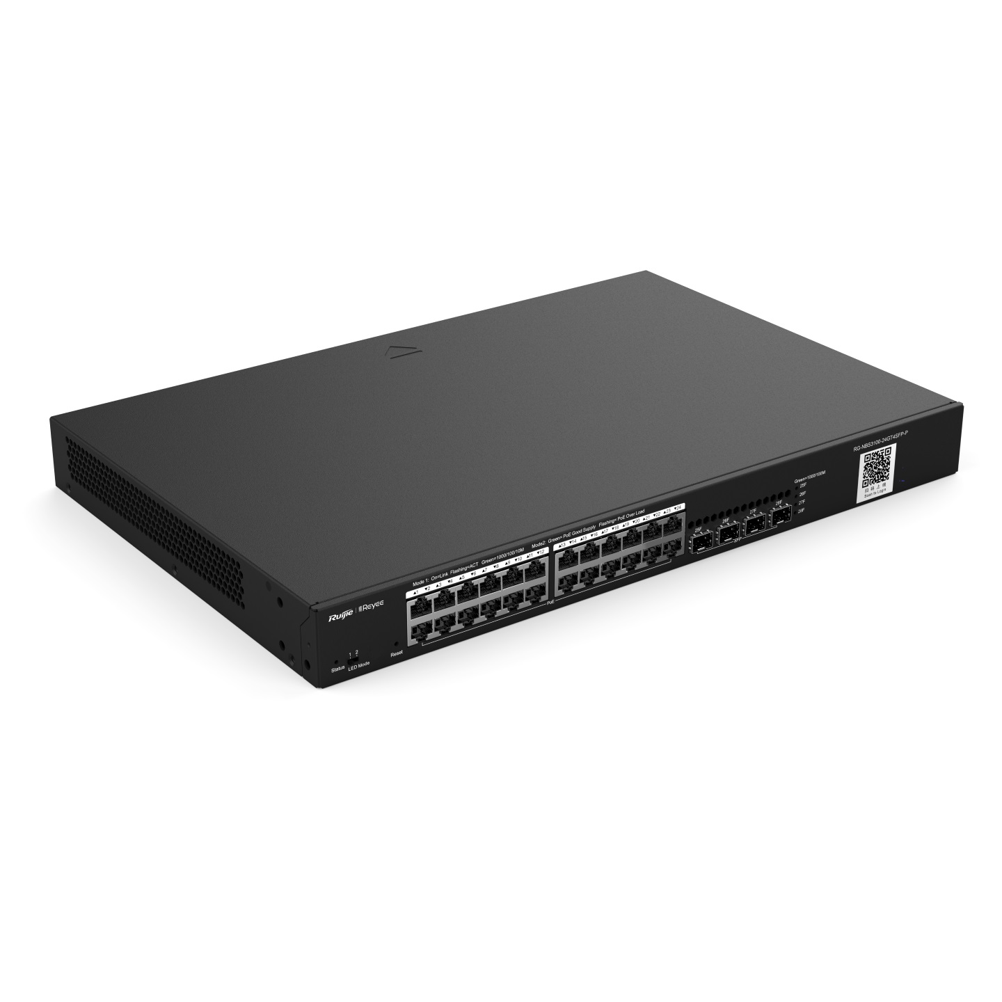 Ruijie Reyee RG-NBS3100-24GT4SFP-P 24port Gigabit PoE +4SFP L2 Yönetilebilir Swi - RG-NBS3100-24GT4SFP-P