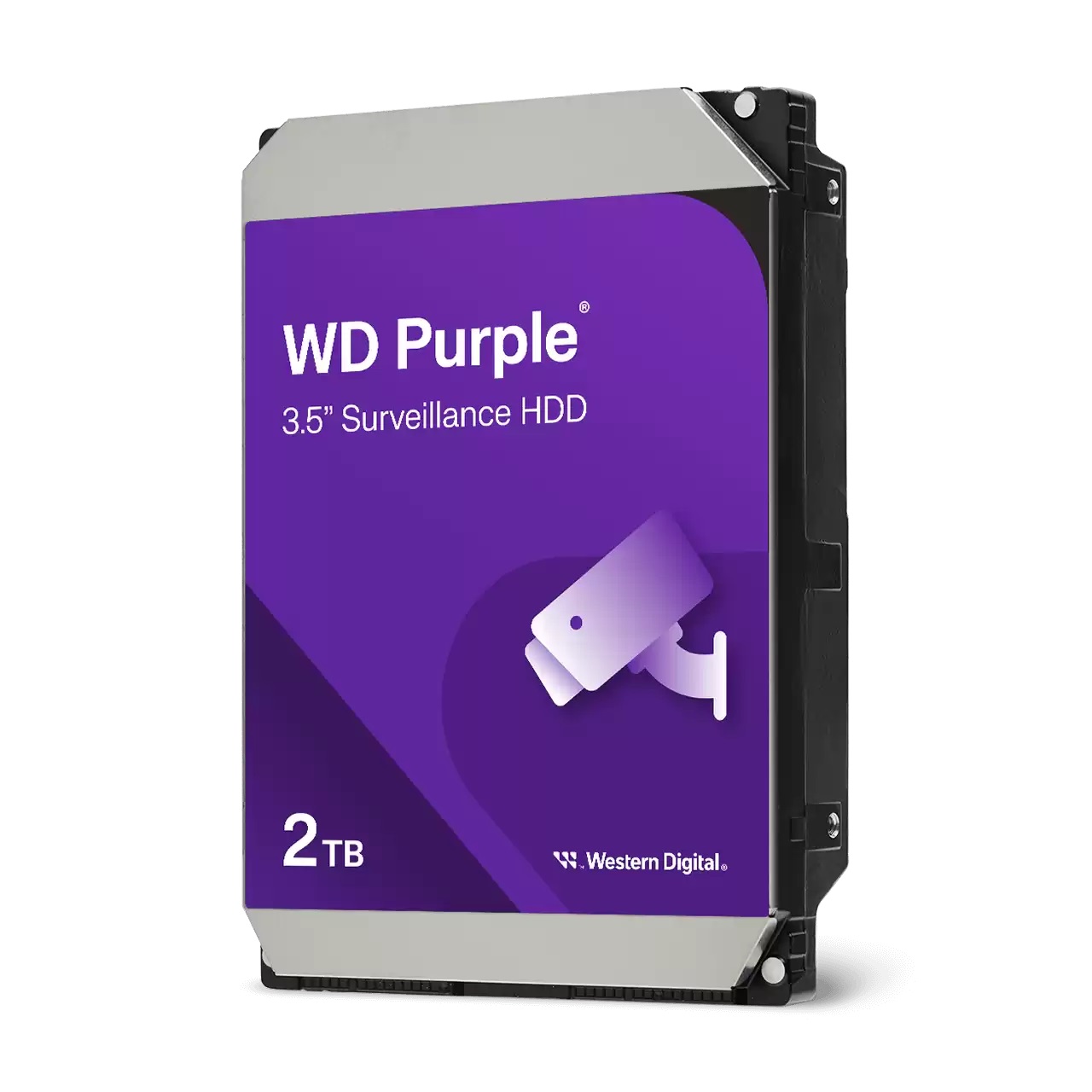 WD 2TB Purple 3.5" Sata3 5400Rpm 64MB 7/24 Güvenlik Hdd [WD23PURZ) - WD23PURZ