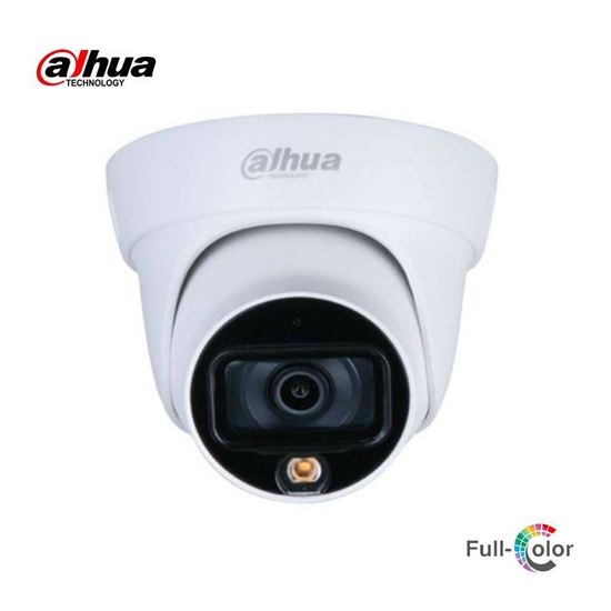 Dahua HAC-HDW1209TQ-A-LED-0280B 2MP 2.8mm Full-Color HDCVI IR Dome Kamera - HAC-HDW1209TQ-A-LED-0280