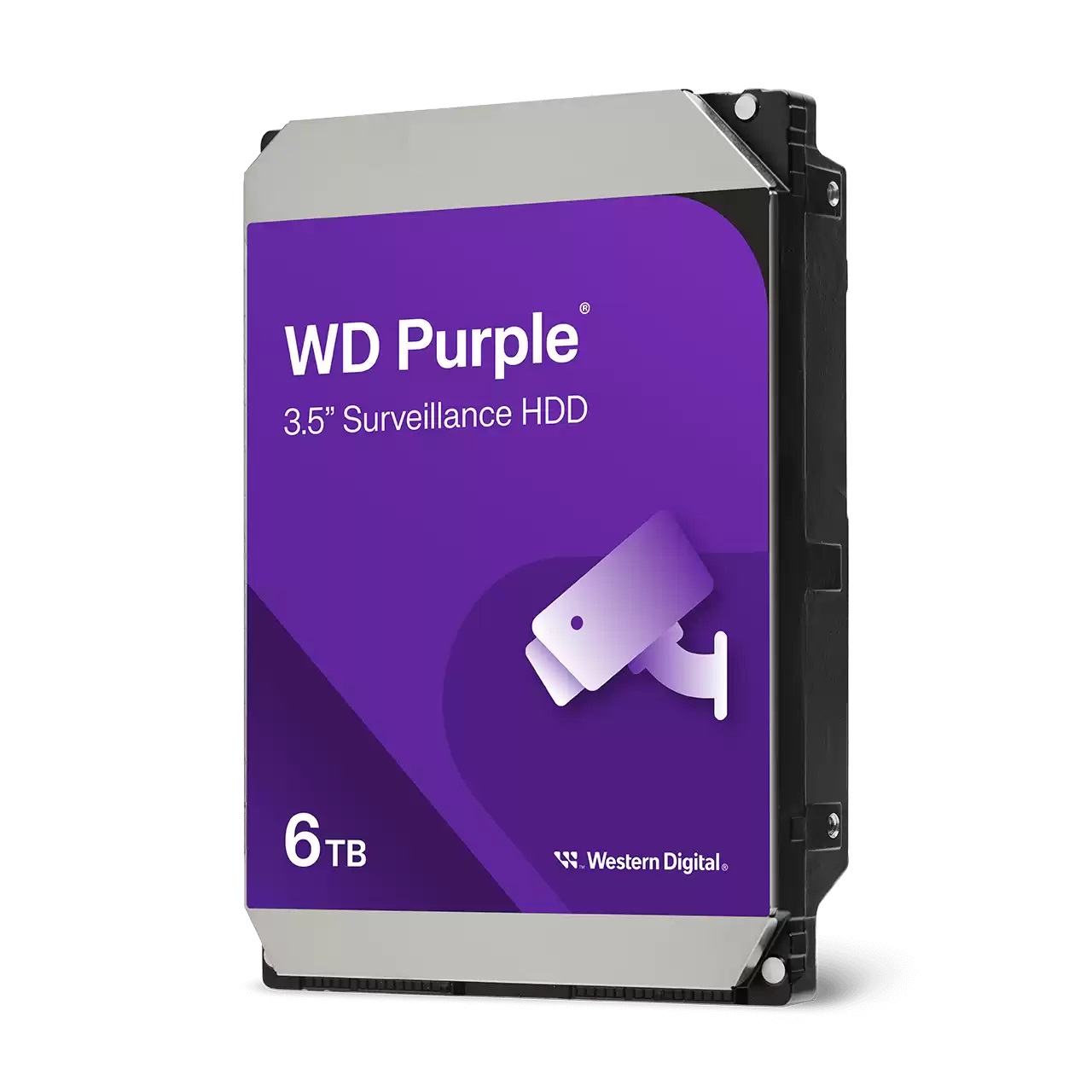 WD 6TB Purple 3.5" Sata3 5640Rpm 128MB 7/24 Güvenlik Hdd [WD64PURZ] - WD64PURZ