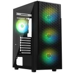 BITFENIX 4F-Black PROTON 600w 80+ Siyah Tempered Glass Mid Tower ATX Kasa - 39925
