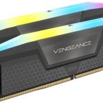 CORSAIR CMH32GX5M2B5600Z36K 32GB (2x16) DDR5 5600MHz Vengeance RGB PC Bellek - 40003