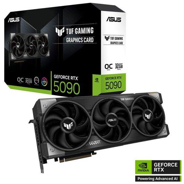 Asus TUF-RTX5090-O32G-GAMING 32GB 512Bit GDDR7 DP/HDMI PCI 5.0 Ekran Kartı - Bbi.Isl.Ekr.Nvd.0178