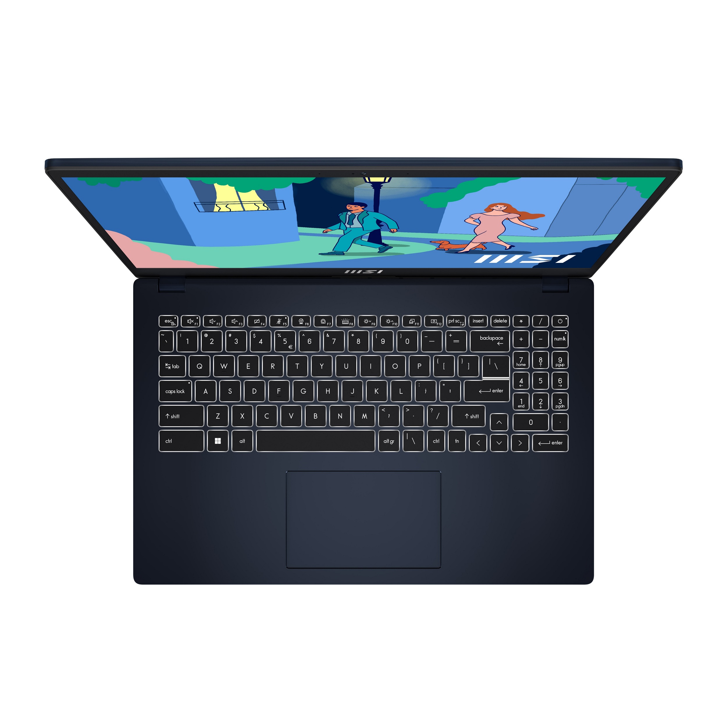 MSI MODERN 15 B12MO-814XTR [i7-1255U] 16GB 512GB SSD 15.6" FHD OB VGA FDos - MODERN 15 B12MO-814XTR