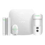 AJAX  StarterKit Cam Plus Alarm Seti  - Beyaz - StarterKitCamPlusB