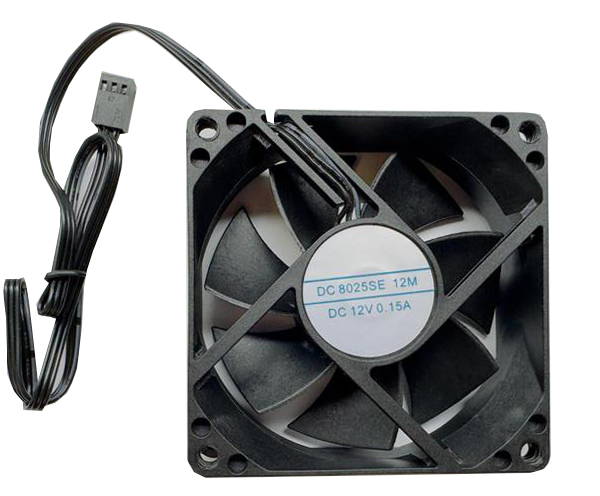 OEM 8025SE 8x8 cm Siyah Kasa Fanı - 9805