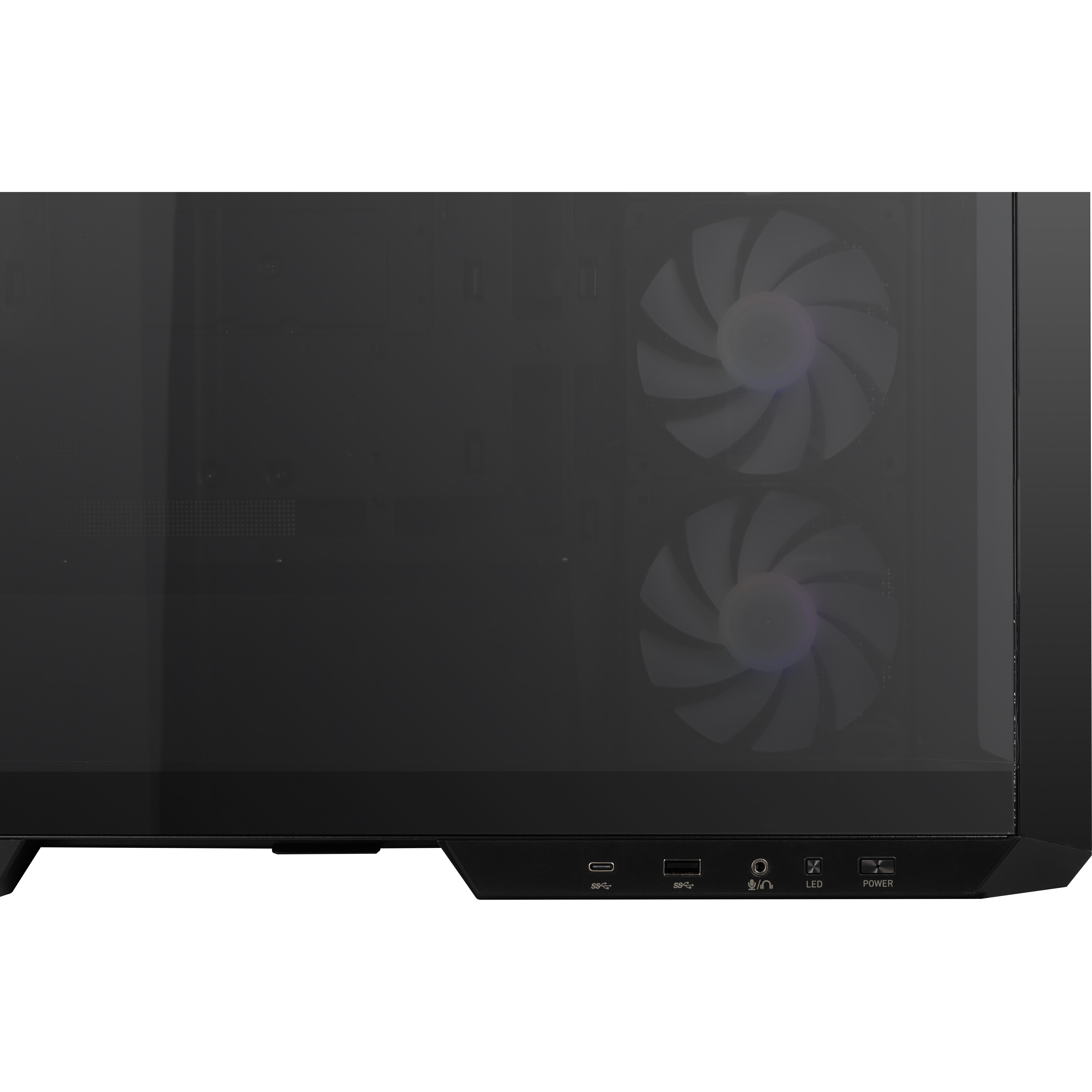 MSI MAG PANO M100R PZ 4x120mm Fan Temperli Cam PSU Yok mATX Panoramik - MAG PANO M100R PZ