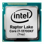 INTEL (13.Nesil) Raptor Lake i7-13700KF 2.50GHz ~ 5.40GHz 30MB 1700P İşlemci Tray (Fansız) - 39738
