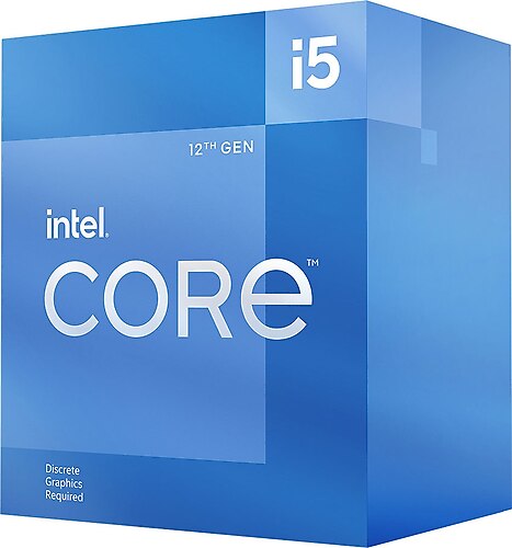 INTEL (12.Nesil) Alder Lake i5-12400F 2.50GHz ~ 4.40GHz 18MB 1700P İşlemci Box (Fanlı) - 31043