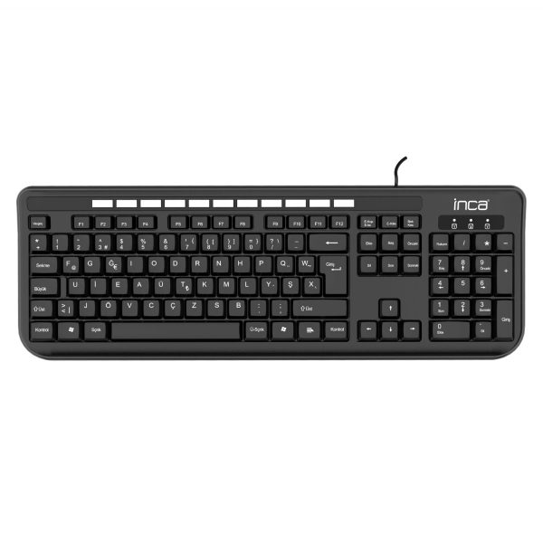 INCA IK-274FU F Türkçe USB Multimedya Soft Touch Siyah Klavye - 37610