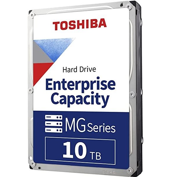Toshiba 10TB Enterprise 3.5" Sata3 7200Rpm 256MB 7/24 Güvenlik Hdd [MG06ACA10TE] - MG06ACA10TE