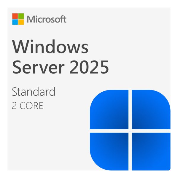 Windows Server 2025 Standard - 2 Core - DG7GMGF0PWHC0006CO