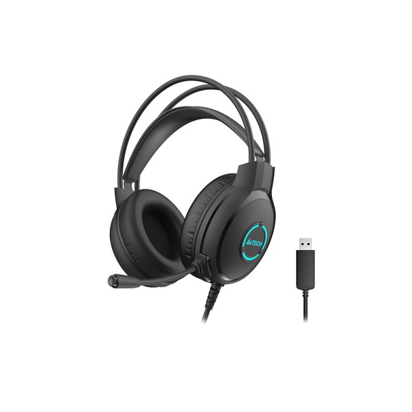 A4 Tech FH300U USB Mikrofonlu Kulaklık Siyah - FH300U