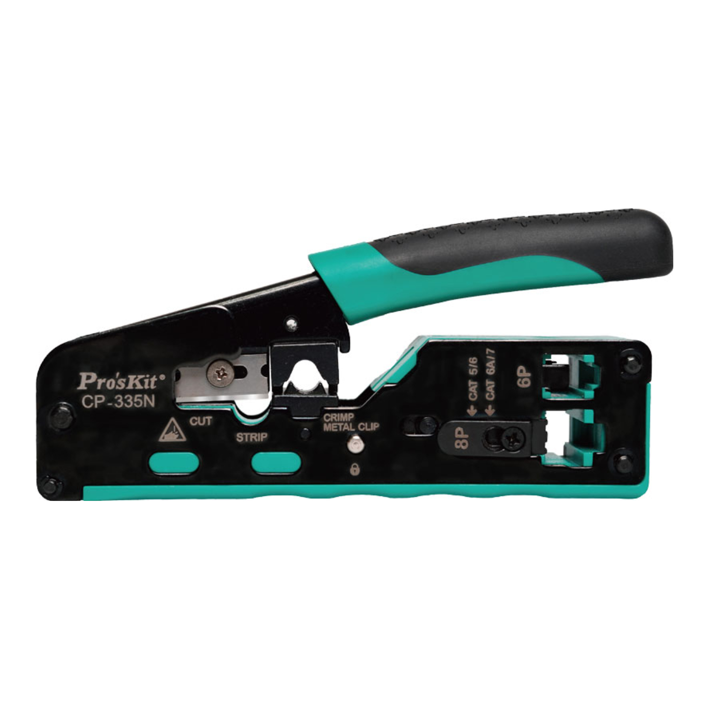 PROSKIT CP-335N Sıkma Pensesi CAT7-CAT6-CAT5 RJ-45 / RJ-11 ESKİ NESİL - CP-335N