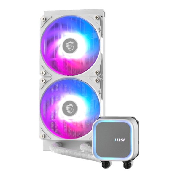 MSI MAG CORELIQUID A13 240 WHITE 240 mm ARGB LGA1700/1851 Sıvı Soğutucusu - CORELIQUID A13 240 WHITE