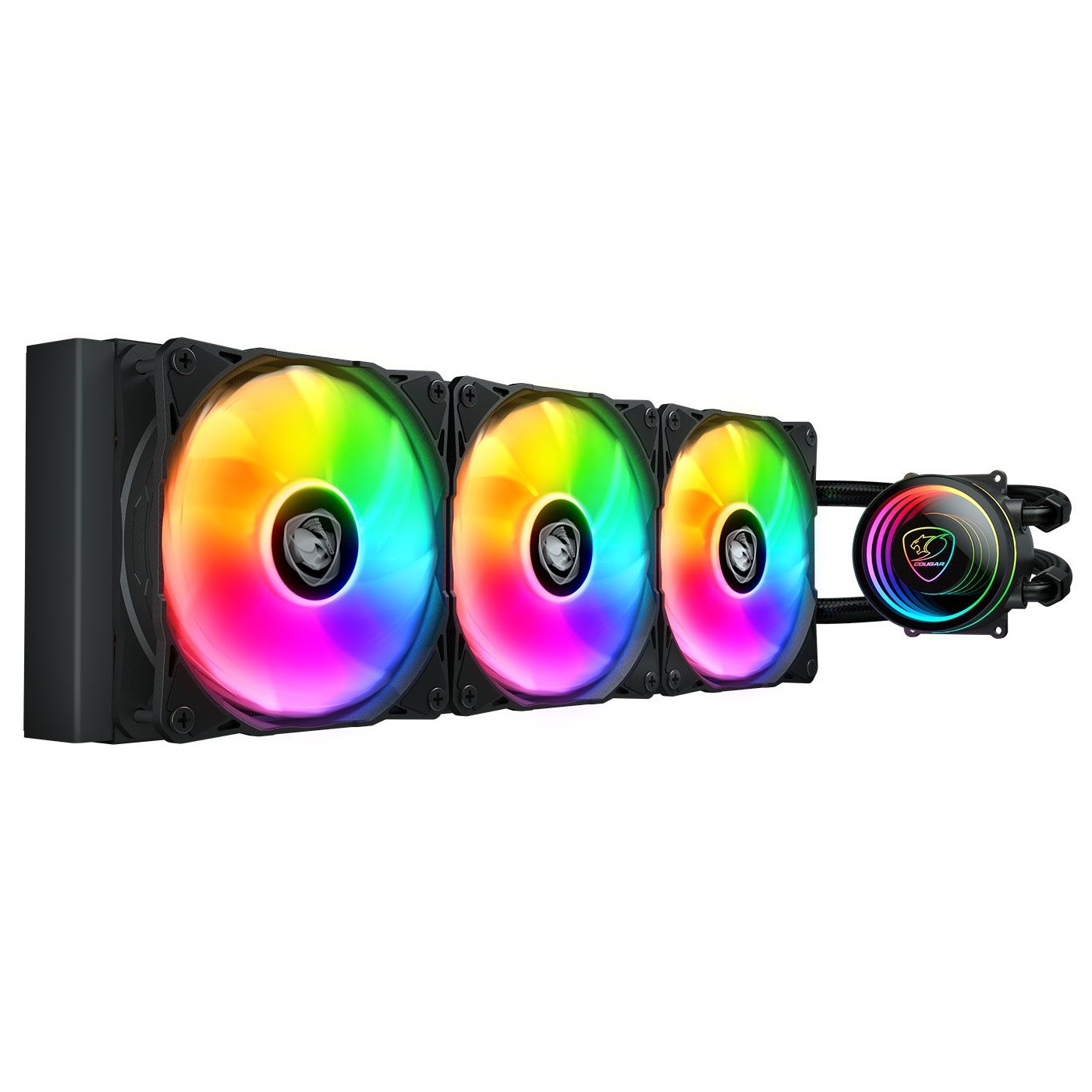 Cougar Poseidon 360mm İşlemci Sıvı Soğutucu (CGR-PSDELRGB-B-360) - CGR-PSDELRGB-B-360