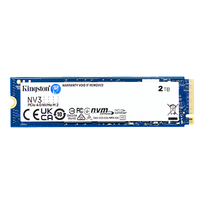 Kingston 2TB M.2 NVMe PCIe 4.0 6000/5000MBs SNV3S/2000G (5 Yıl Garanti) - Bbi.Isl.Dep.Dsd.0128