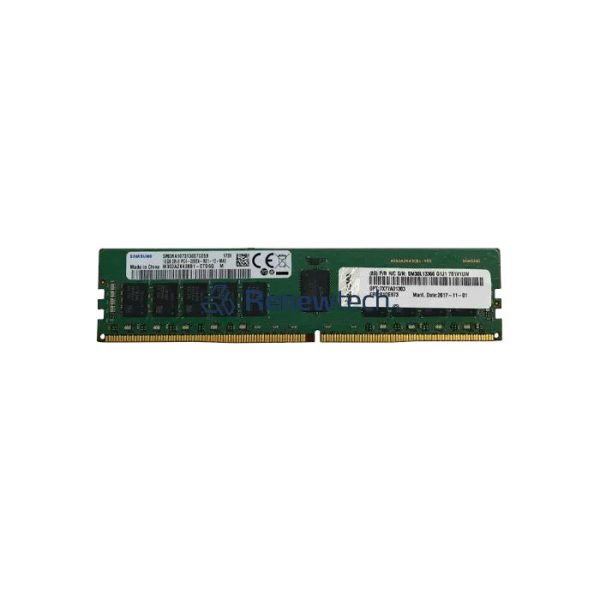 Lenovo 32GB 4X77A77496 THINKSYSTEM TRUDDR4 3200MHZ 2RX8 1.2V ECC UDIMM - Kur.Aks.Bel.0029