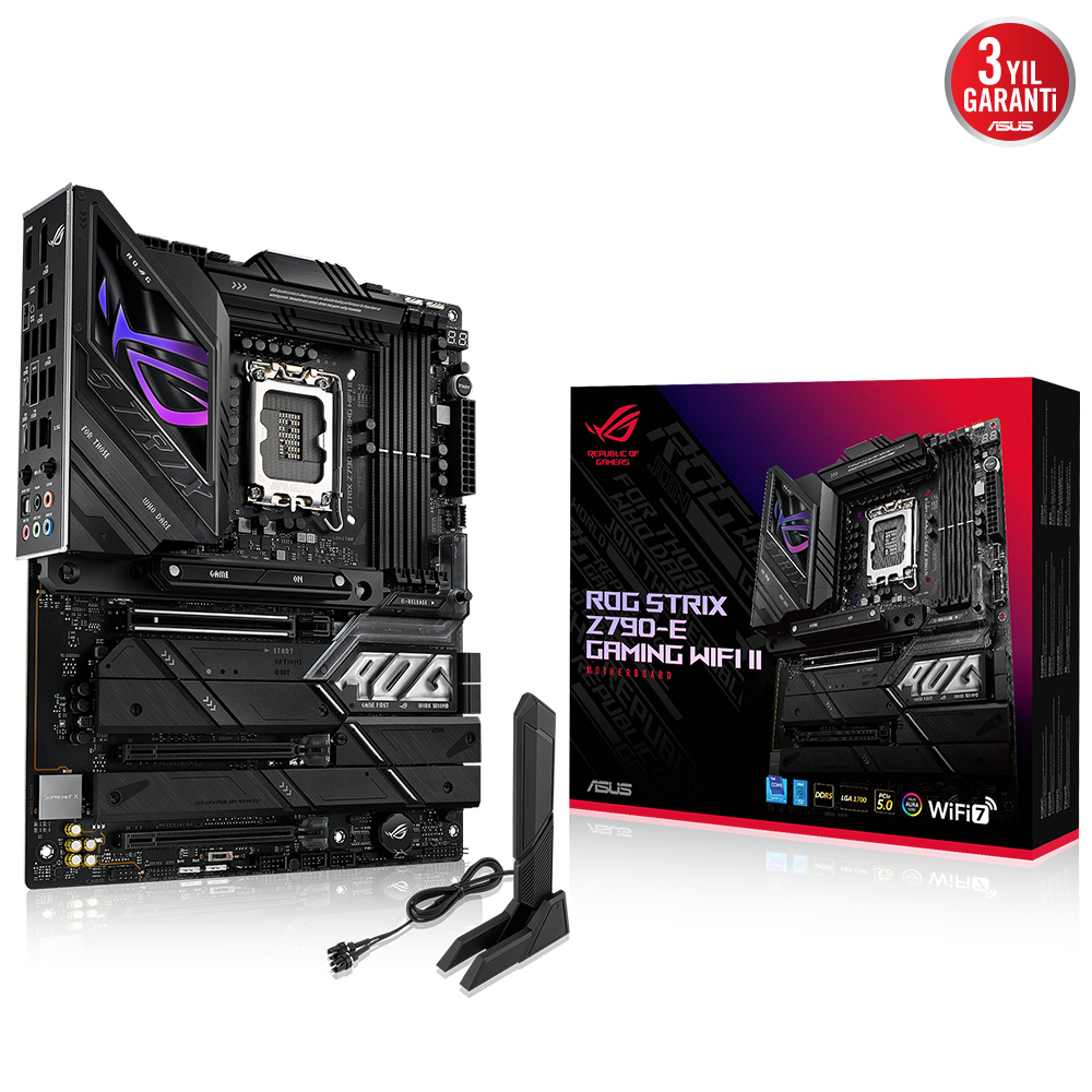 Asus ROG STRIX Z790-E GAMING WIFI II 1700P DDR5 8000(OC) HDMI DP M.2 WIFI 7 ATX - 90MB1FC0-M0EAY0