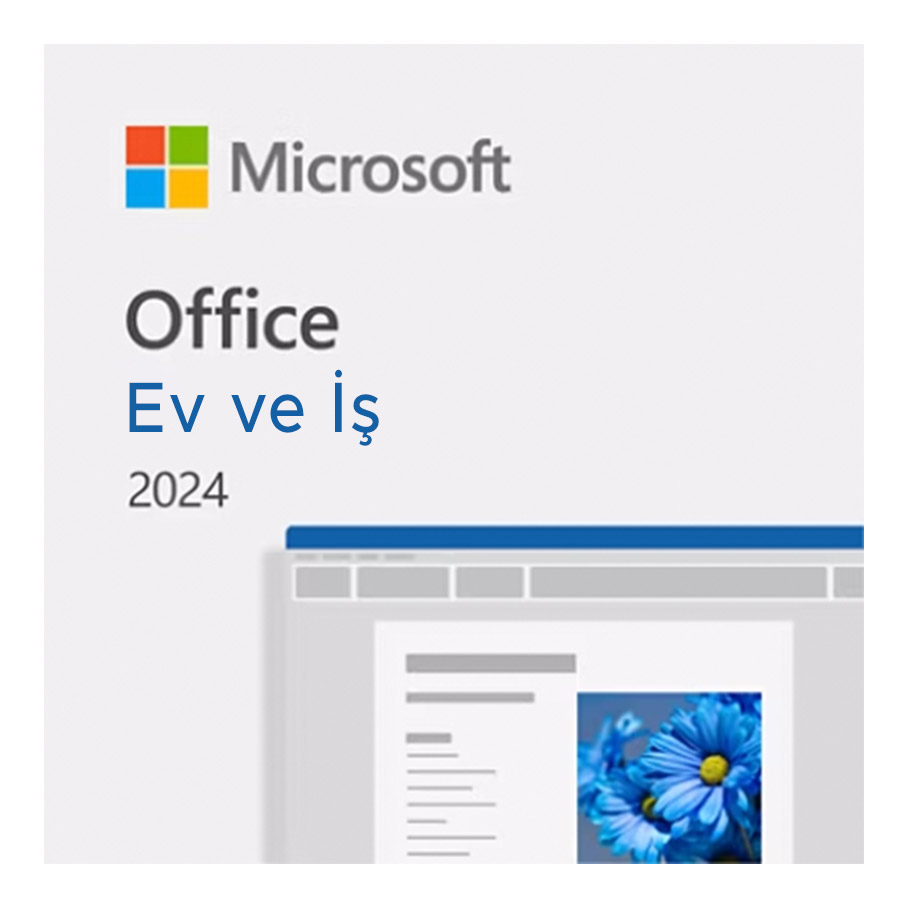 MS  OFFICE 2024 Ev ve İş TR/ENG Lisans ESD - EP2 - 06609