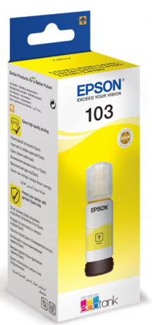 Epson C13T00S44A 103 Sarı Mürekkep EcoTank - C13T00S44A