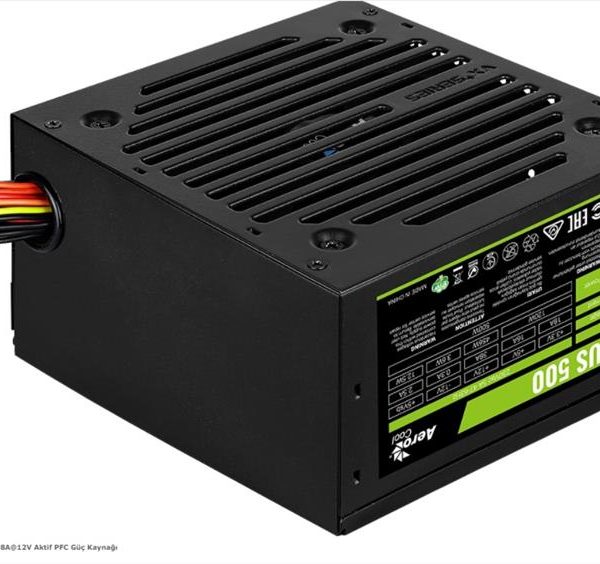 AEROCOOL AE-VXP500 500W Power Supply Aktif PFC - 27670
